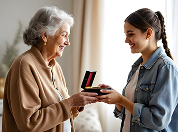 Předání rodinné pamtky